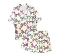 Enfant Ensemble de Pyjama vêtements Nuit Manches Longues Mignon Simple Haut Top Pantalon Maison Coffret d'hiver pour Enfants Le Carnaval et la Fête d'halloween