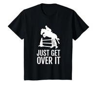 Enfant Équitation, saut de concours hippique, il suffit de le surmonter T-Shirt