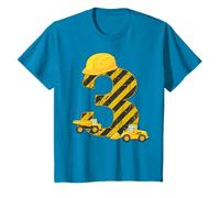 Enfant Excavateur 3e Anniversaire 3 Ans De Construction Du Chantier T-Shirt