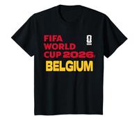Enfant FIFA World CUP26 Belgique Bloc de Lettres T-Shirt