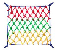 Enfant Filet d'escalade Sécurité pour Enfants Filet d'escalade pour Enfants Corde en Nylon Filet Géant pour Aire De Jeux Et Cabane Filet pour Cargaison(Size:1x1M(3x3FT))
