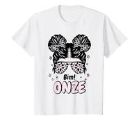 Enfant Fille 11 Ans Anniversaire Messy Bun Bim! Onze Boum 11 Ans T-Shirt