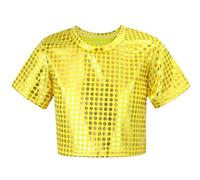 Enfant Fille Garçon blanc gris Pantalon Evasé Danse Latine Tango Paillettes Brillant Pantalon Danse Rue Jazz Hip-hop Pantalon à Pattes D'éléphant Partie Performance Blanc cassé vin rouge 110 140 4 ans