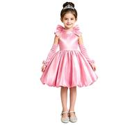 Enfant Fille Robe De Fête Noël Princesse Rouge Robe De Soirée Party Noël | Trapèze,Sans Manche,Dos Nu,Cérémonie,Mariage,Anniversaire