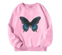 Enfant Fille Sweatshirt Oversize Manche Longue Chic et Elegant Col Roulé athlétique Haut Uniforme Scolaire Doux et Respirants Couleur Unie Basic T-Shirts Maillots de Corps