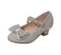 Enfant Filles Mary Jane Chaussures Princesse Cosplay Chaussures Paillettes Chaussure Bureau Footwear PU Princesse Chaussure Semelles Souples Confortables Shoes Déguisement de (28.5 Little Child)
