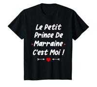 Enfant Filleul enfant Petit garçon Humour prince de Marraine T-Shirt