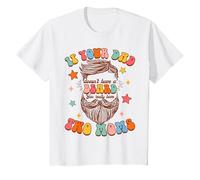 Enfant Funny Bearded Dad Daddy If Your Dad Doesn't A Beard T-Shirt