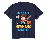 Enfant Funny Boy a Ser Hermano Mayor Toddler, Cadeau Futuro Hermano T-Shirt