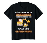 Enfant Futur Grand Frère 2024 Drôle Annonce Bêtises T-Shirt