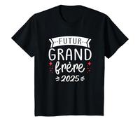 Enfant Futur Grand Frère 2025 Annonce Naissance Bébé Grand Frère T-Shirt