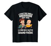 Enfant Futur Grand Frère Garçon Annonce Je Vais Être Grand Frère T-Shirt
