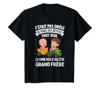 Enfant Futur Grand Frère Garçon Annonce Je Vais Être Grand Frère T-Shirt