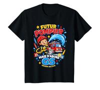 Enfant Futur Sapeur Pompier Grande Section GS Rentrée des Classes T-Shirt