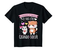 Enfant Future Grande Soeur 2025 Bientot Grande Soeur Annonce drôle T-Shirt