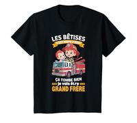Enfant Garçon Futur Grand Frère 2026 Je Vais Être Grand Frère T-Shirt