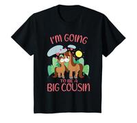 Enfant Going to Be A Big Cousin 2026 Chevaux Promus Big Cousin T-Shirt
