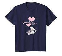 Enfant Grande Soeur Chats Mignons Annonce de Grossesse Cadeau T-Shirt