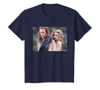Enfant Highlander Heather et Connor MacLeod en Tartan pour Enfants T-Shirt
