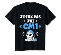 Enfant Humour École Élève rentrée des Classes J'peux Pas J'Ai cm1 T-Shirt