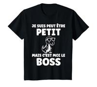 Enfant Humour garçon enfant je suis petit mais c'est moi le boss T-Shirt
