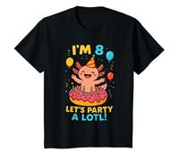 Enfant « I'm 8 bday Axolotl Party Cute 8th Birthday Kids Axolotl » T-Shirt
