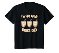 Enfant I'm This Many Boba Old - Cute Boba 3ème Anniversaire 3 Ans T-Shirt