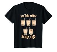 Enfant I'm This Many Boba Old - Cute Boba 5ème Anniversaire 5 Ans T-Shirt