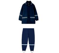 Enfant Imperméable Combinaison de Pluie Garçon Fille Imperméable Veste à Capuche Imperméable Manteau Pantalon Costume 2 pièces Ensemble Réutilisable Vêtements de pluie