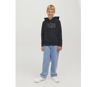 Enfant JACK & JONES Sweat à capuche Logo Pull-over basique Pull Sweatshirt JJECO