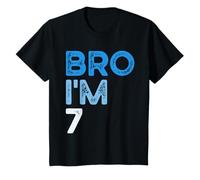 Enfant J'ai 7 ans, 7 ans, 7 ans, filles et garçons, 7e anniversaire T-Shirt