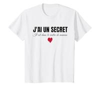 Enfant J'ai un Secret, Futur Grand Frère,Future Grande Soeur T-Shirt