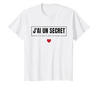 Enfant J'ai un Secret, Futur Grand Frère,Future Grande Soeur T-Shirt