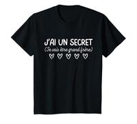 Enfant J'Ai Un Secret Je Vais être Grand frère Annonce de Grossesse T-Shirt