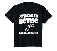 Enfant Je peux pas j'ai betise avec marraine humour enfant drole T-Shirt