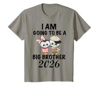 Enfant Je serai Un Grand Frère 2026 T-Shirt