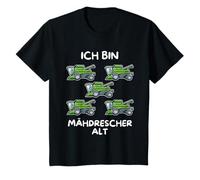 Enfant Je suis 5 moissonneuse-batteuse vieux 5e anniversaire agriculteur T-Shirt