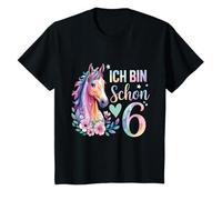 Enfant Je suis déjà 6 Six Amoureux des Chevaux 6 Ans T-Shirt