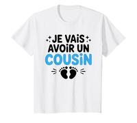Enfant Je Vais Avoir un Cousin Annonce Grossesse Cousin Humour Bébé T-Shirt