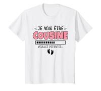 Enfant Je Vais Être Cousine - Annonce Grossesse Première Enfant T-Shirt