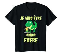 Enfant Je vais être grand frère Futur Dinosaure Dino T-Rex T-Shirt