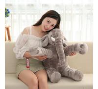 Enfant Jouet 60cm Mode Bébé En Peluche Éléphant Poupée En Doux Oreiller Enfants Chambre Lit Décoration Cadeau