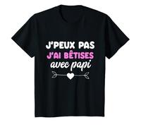 Enfant J'peux pas j'ai bêtises avec papi cadeau drôle enfant T-Shirt