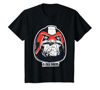 Enfant Judge Dredd Casque Classique 2000 AD Retro Comic Kids T-Shirt