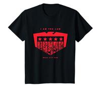 Enfant Judge Dredd I Am The Law Eagle Emblem 2000 AD Comic Kids T-Shirt