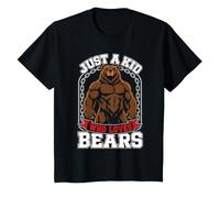 Enfant Juste Un Enfant Qui Aime Les Ours T-Shirt