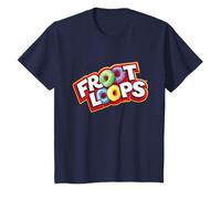 Enfant Kellogg's Froot Loops Céréales pour petit déjeuner 2000s Logo Kids T-Shirt