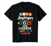 Enfant Kita Abgänger 2025 Une légende Part du Terrain T-Shirt