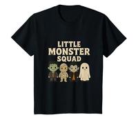 Enfant Little Monster Boys Squad Cute Monsters Halloween T-Shirt