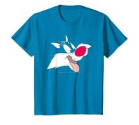 Enfant Looney Tunes Sylvester Face Camiseta T-Shirt